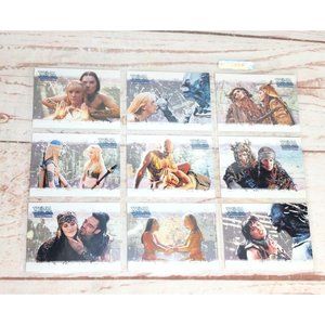 Vintage Xena Warrior Princess Collectible 9 Trading Card Bundle - Rittenhouse